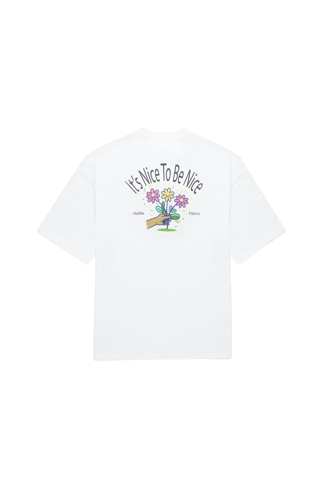 Nice To Be Nice Tee - White