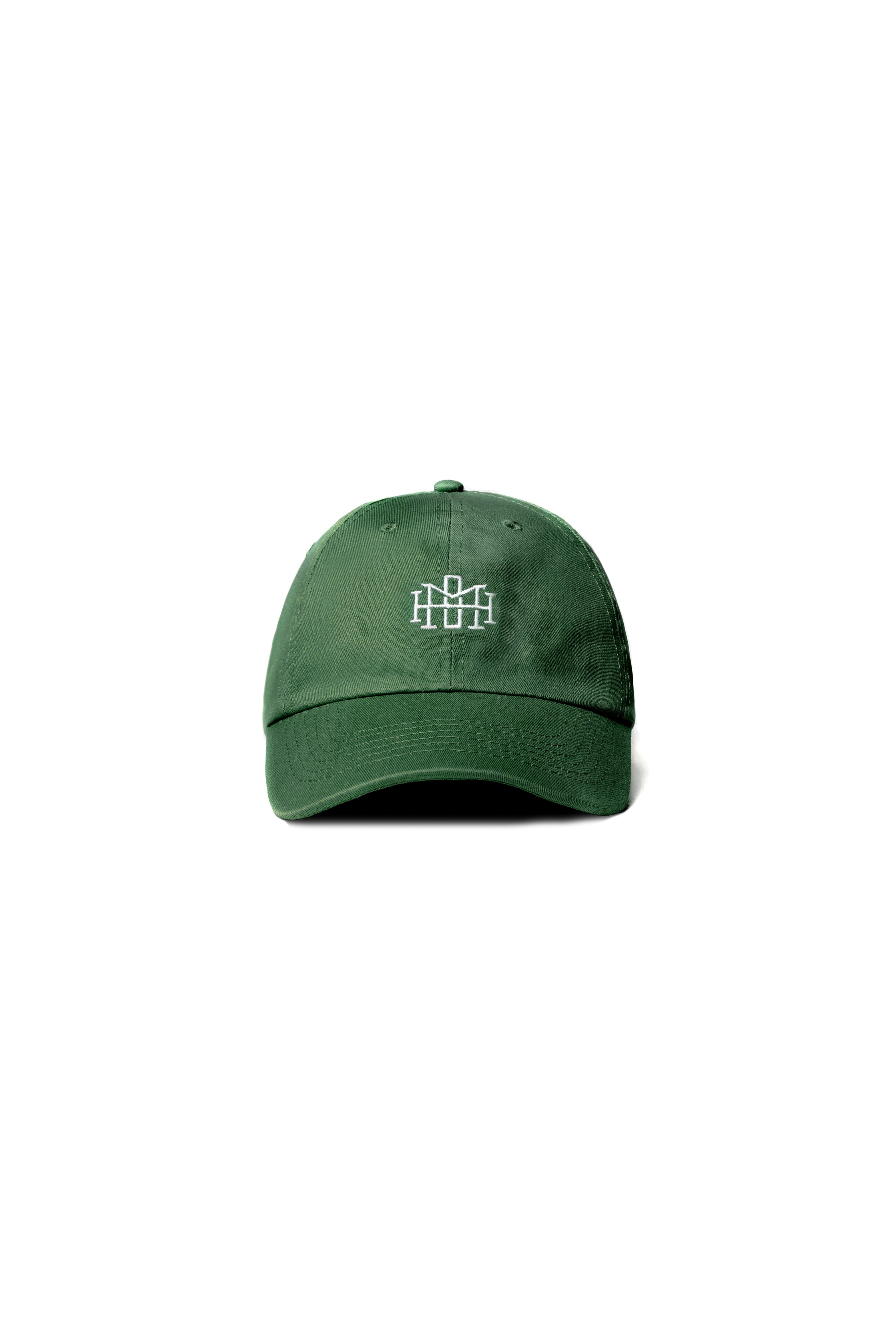 Monogram Dad Cap 2.0 - Forest Green