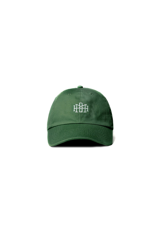 Monogram Dad Cap 2.0 - Forest Green