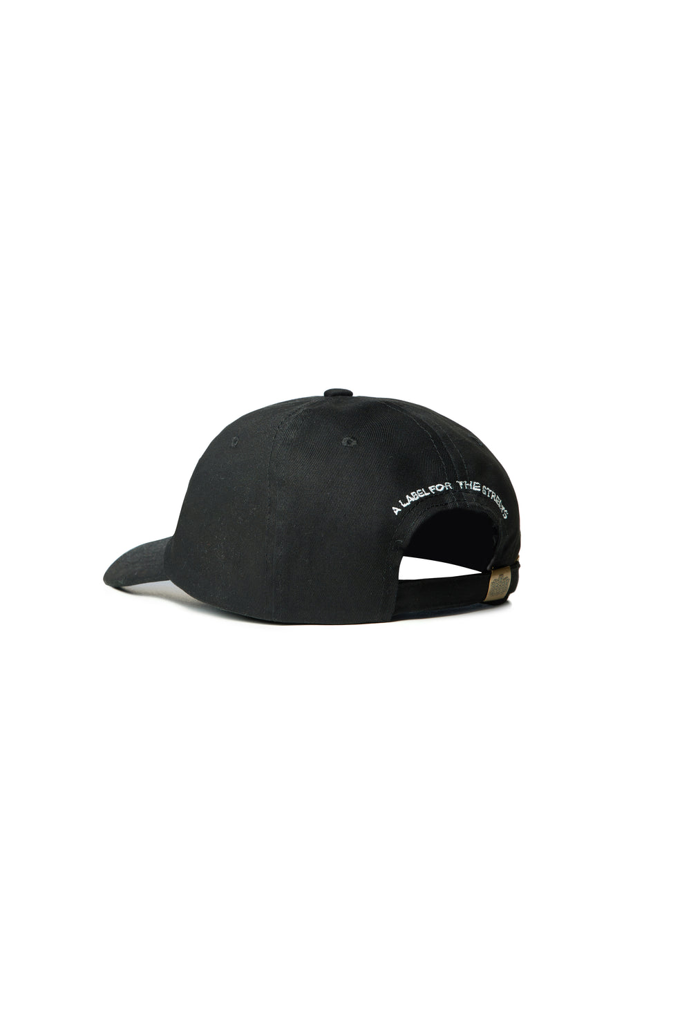 Monogram Dad Cap 2.0 - Black