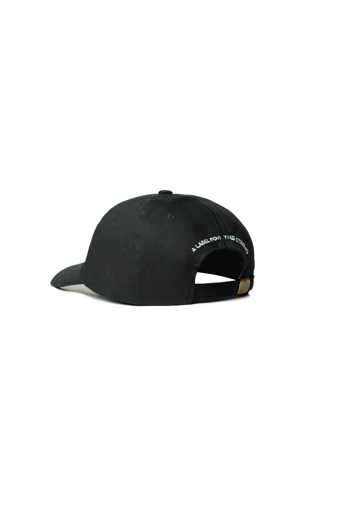Monogram Dad Cap 2.0 - Black