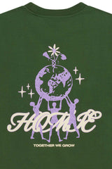 We Grow Tee - Forest Green