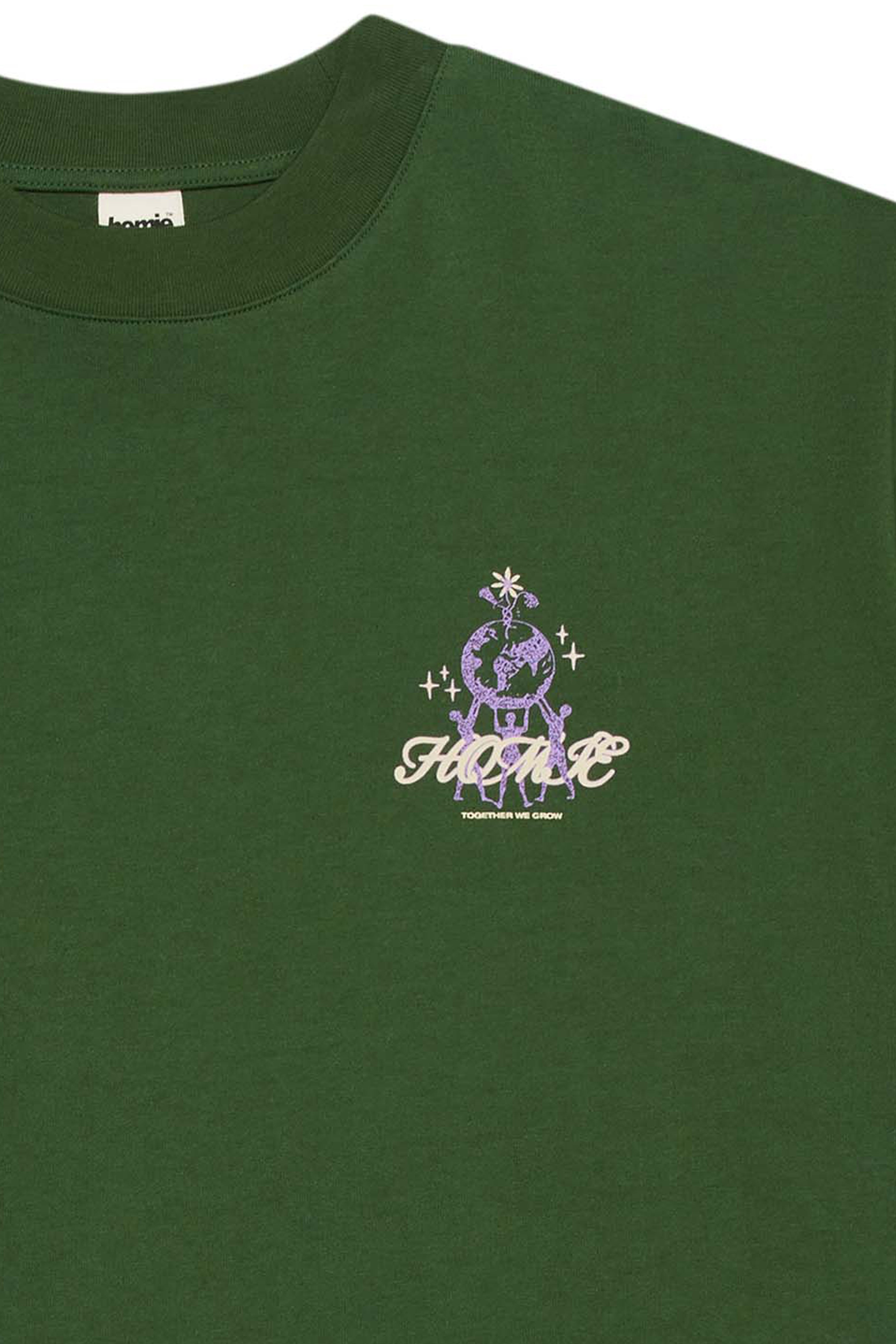 We Grow Tee - Forest Green