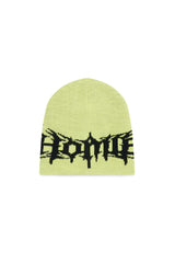 Gothic Beanie - Neon Green