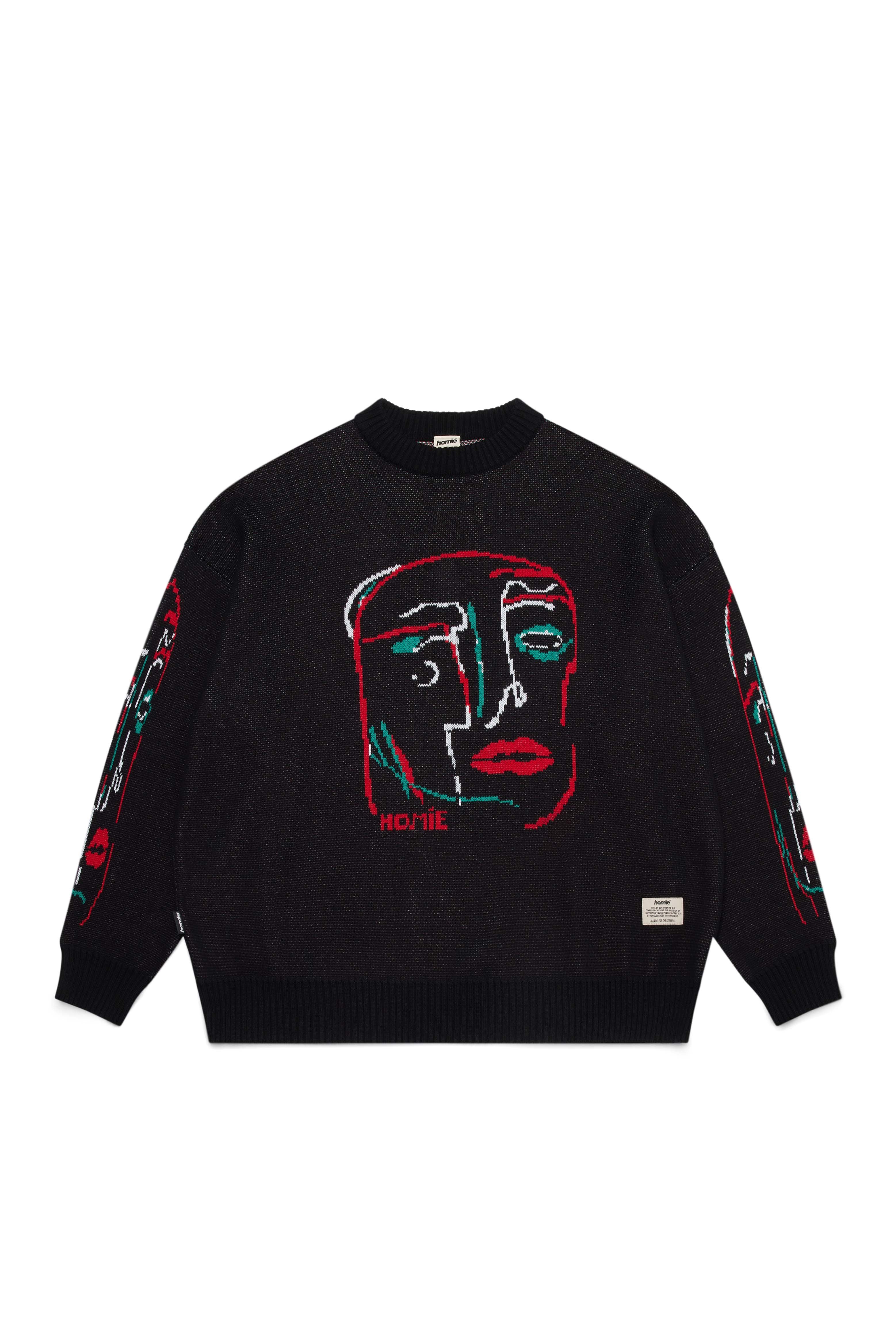 Scribble Knit - Black
