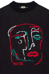 Scribble Knit - Black