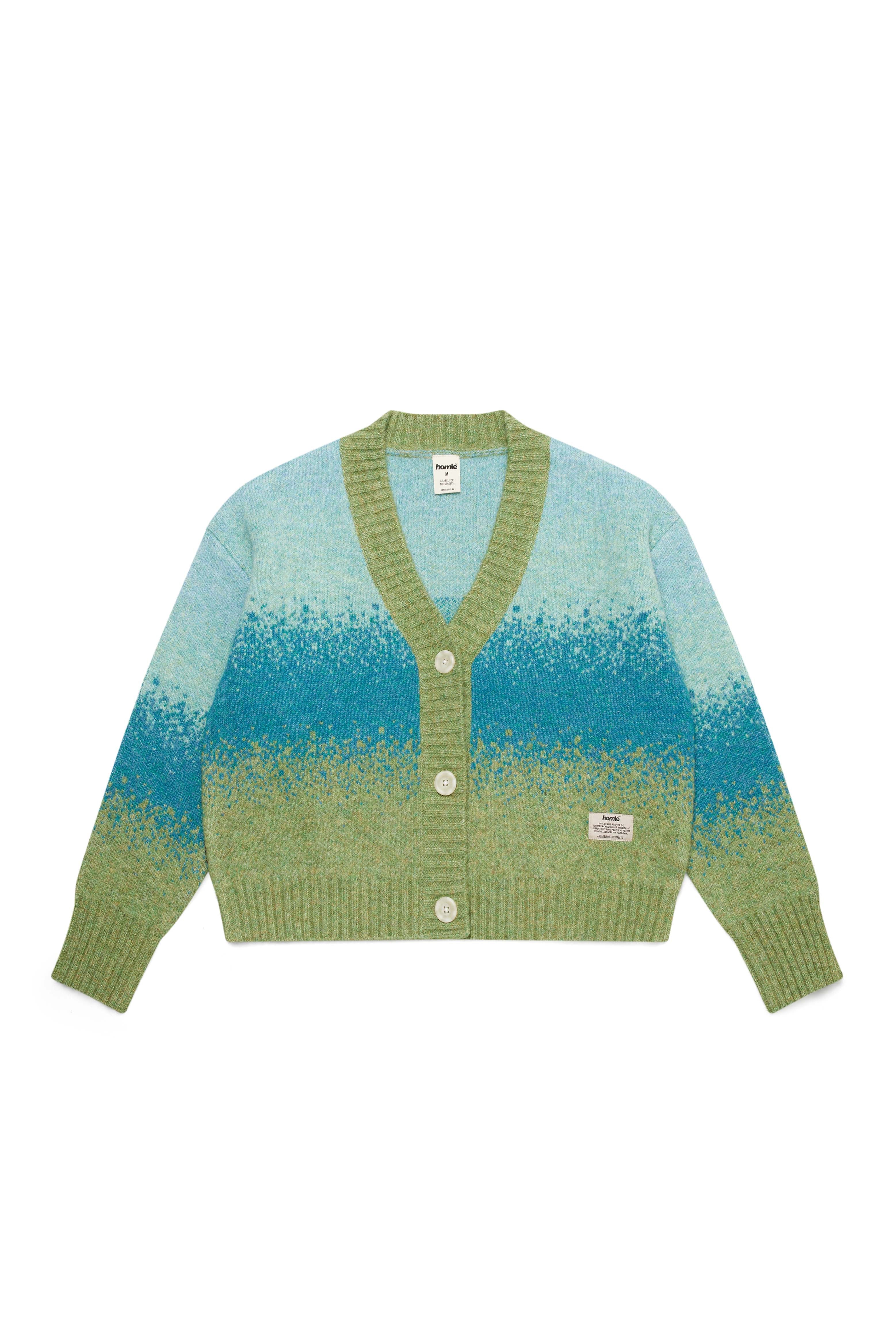 Rosie Cropped Knit Cardigan - Multi