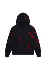Flower Hoodie - Black