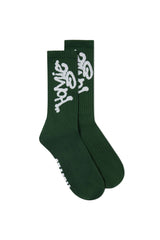 Always Moving Socks - Forest Green