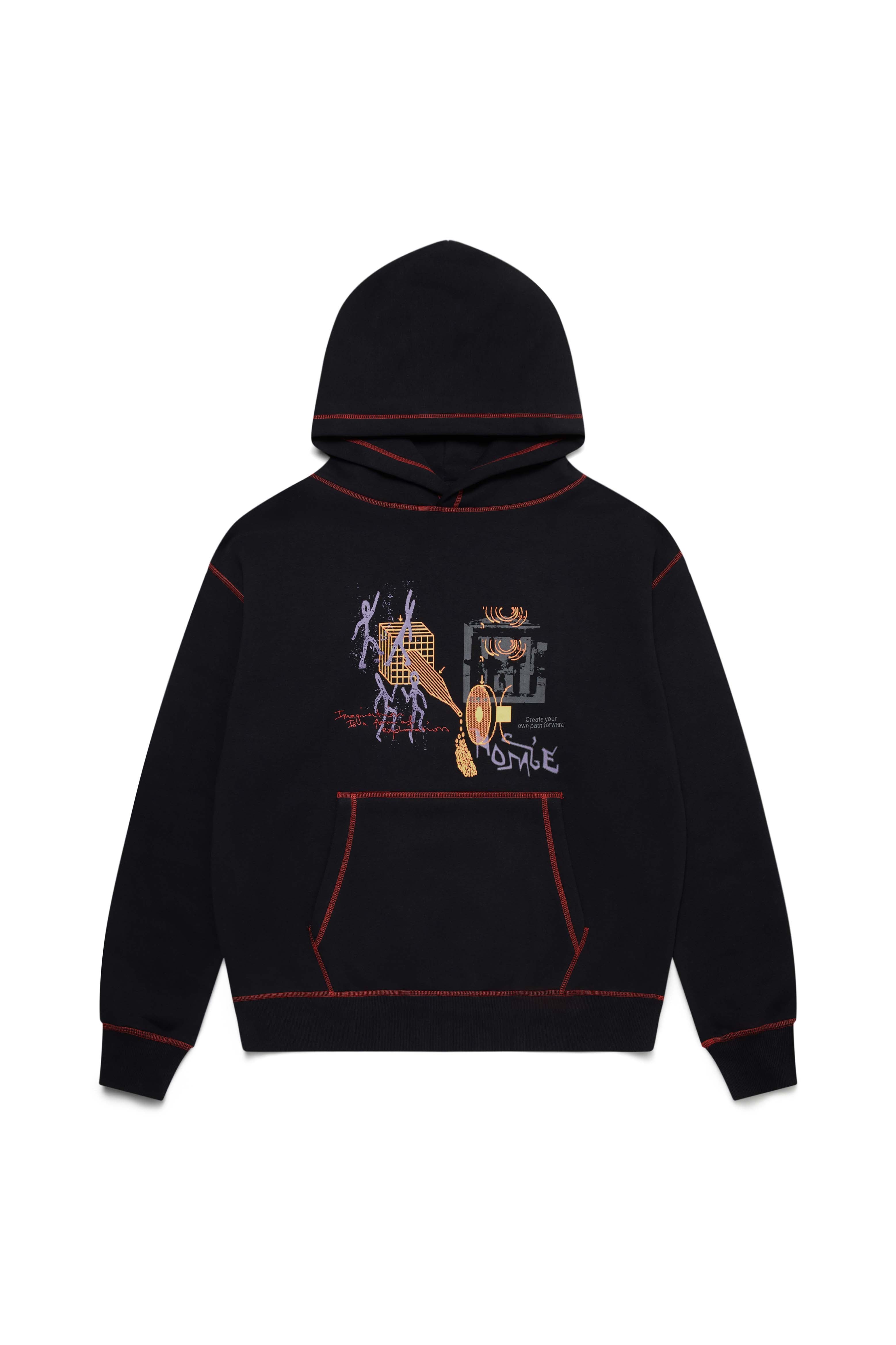 Imagination Hoodie - Black