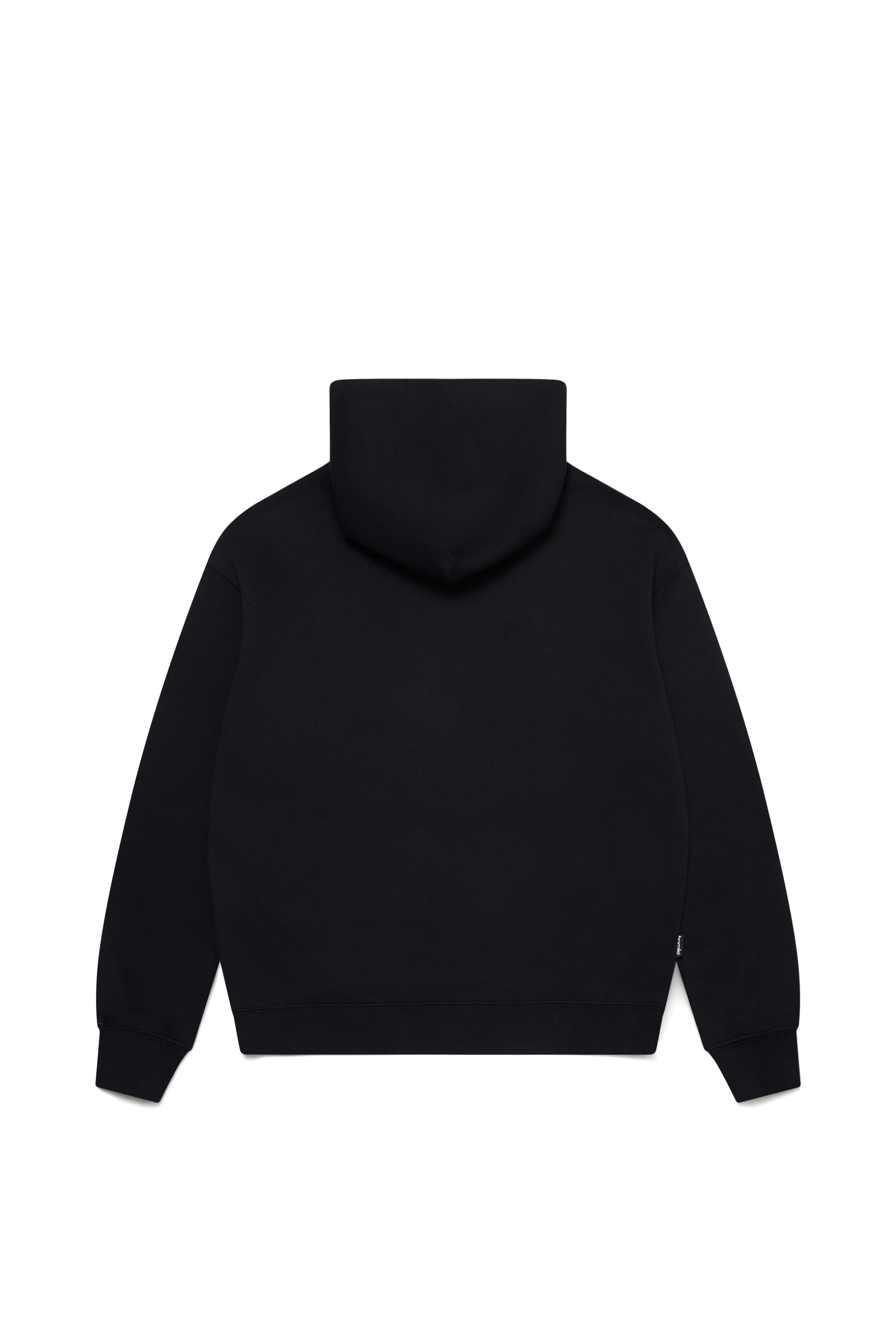 Blackout Gothic Hoodie - Black