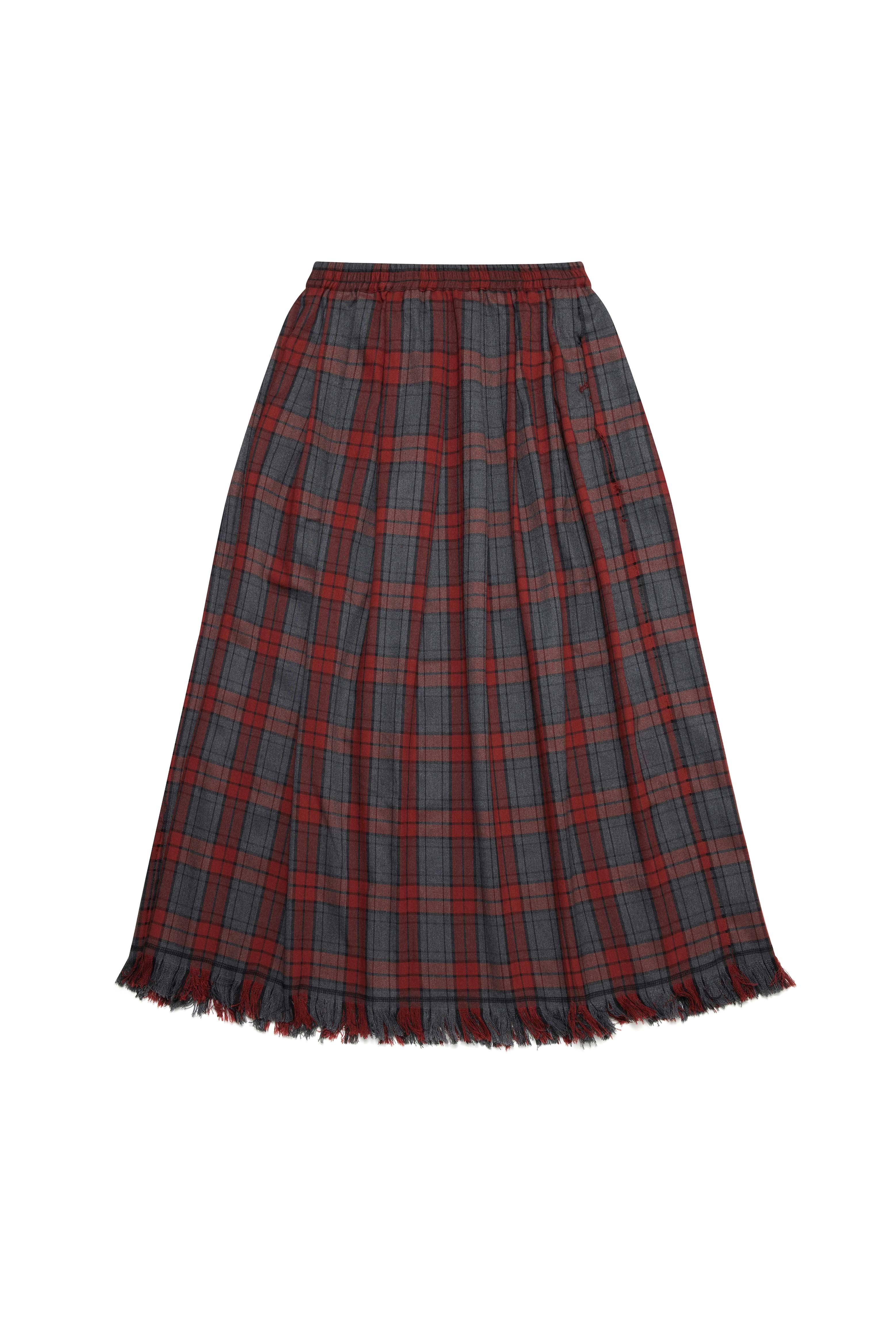 KB Tartan Skirt - Red Tartan