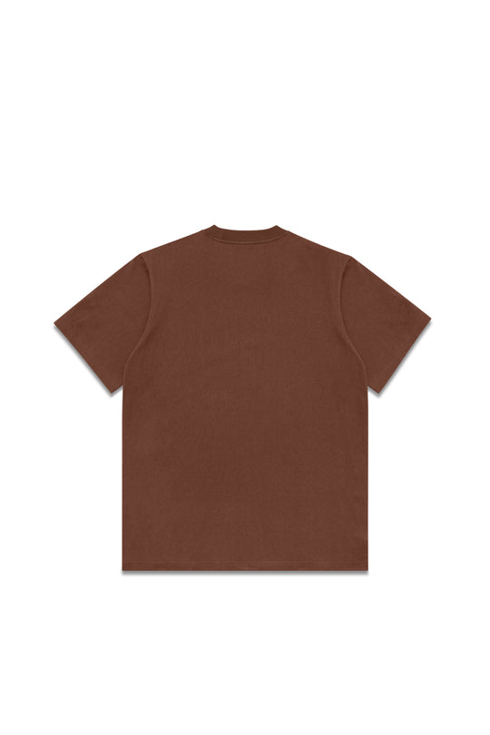 Heavy Weight Tee - Chocolate