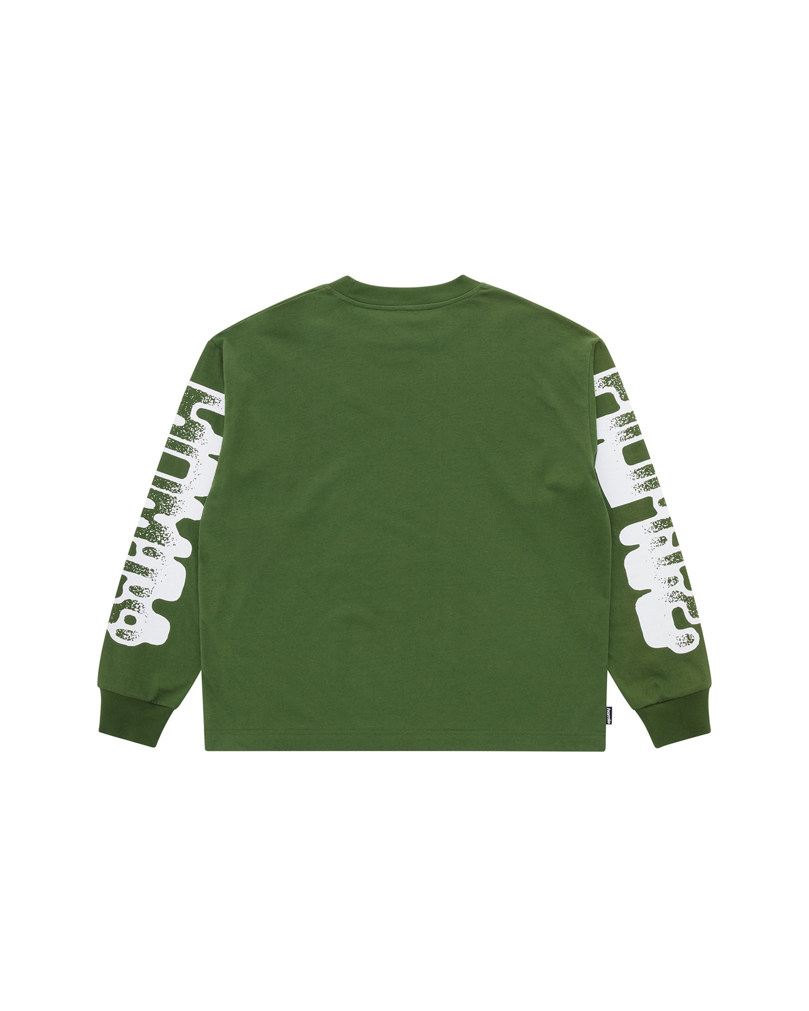 Positive Energy LS Tee Forest Green | Cotton Long Sleeve Tee