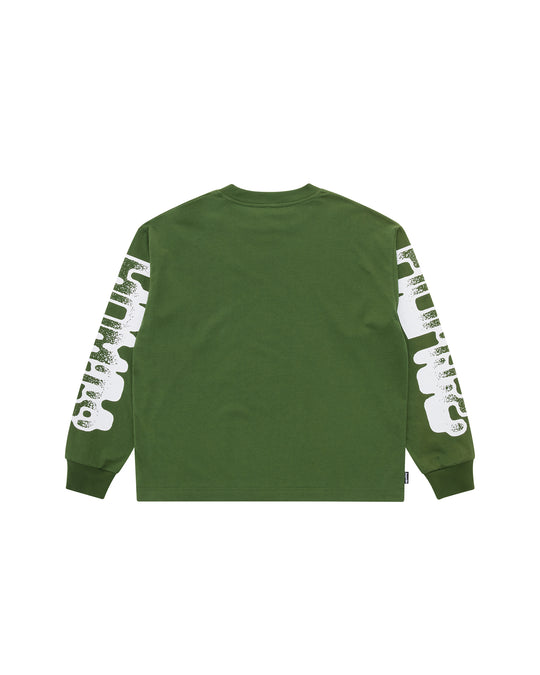 Positive Energy LS Tee - Forest Green
