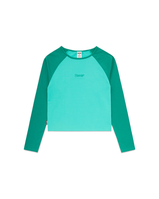 Logotype Raglan Tee - Green
