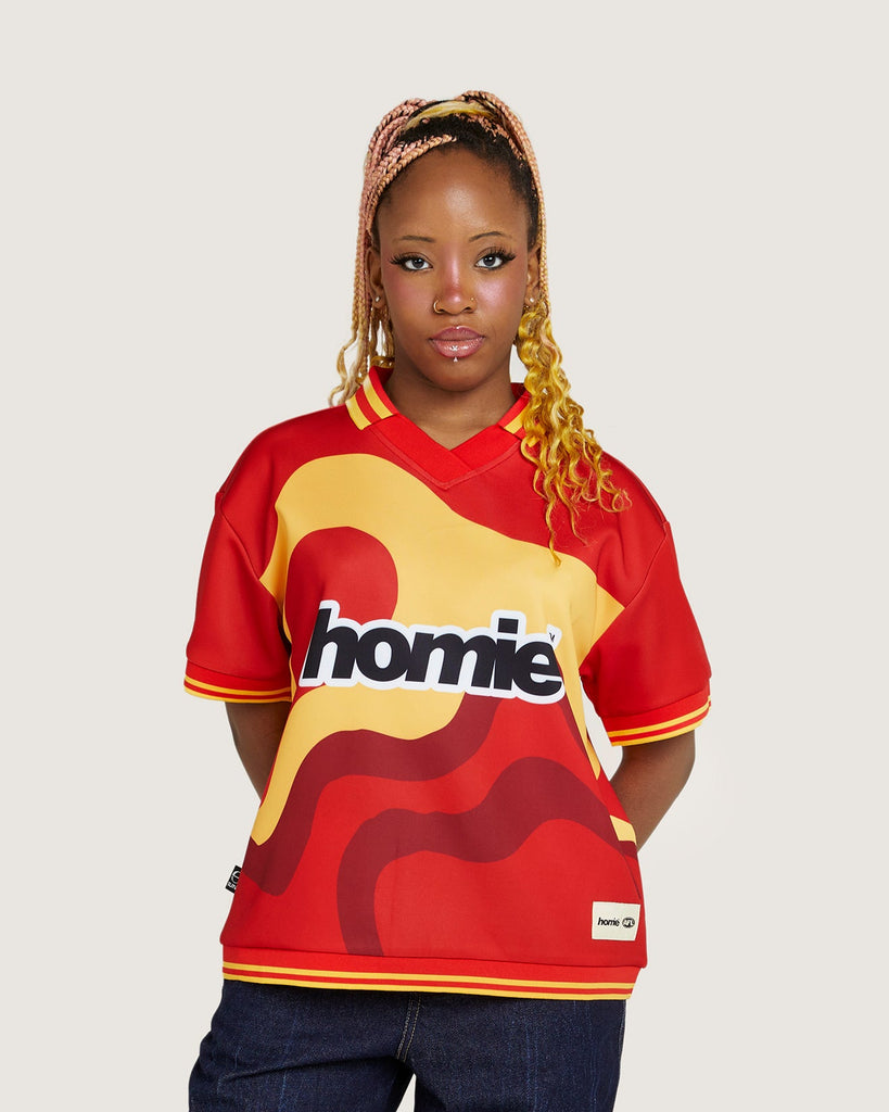 PRE-ORDER: Gold Coast SUNS Jersey - HoMie x AFL – homie.com.au PRE-ORDER: Gold Coast SUNS Jersey - HoMie x AFL – homie.com.au
