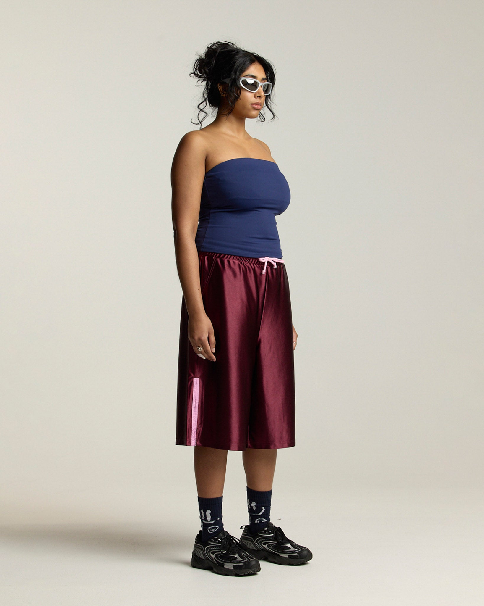 Few Words Basketball Shorts - Burgundy