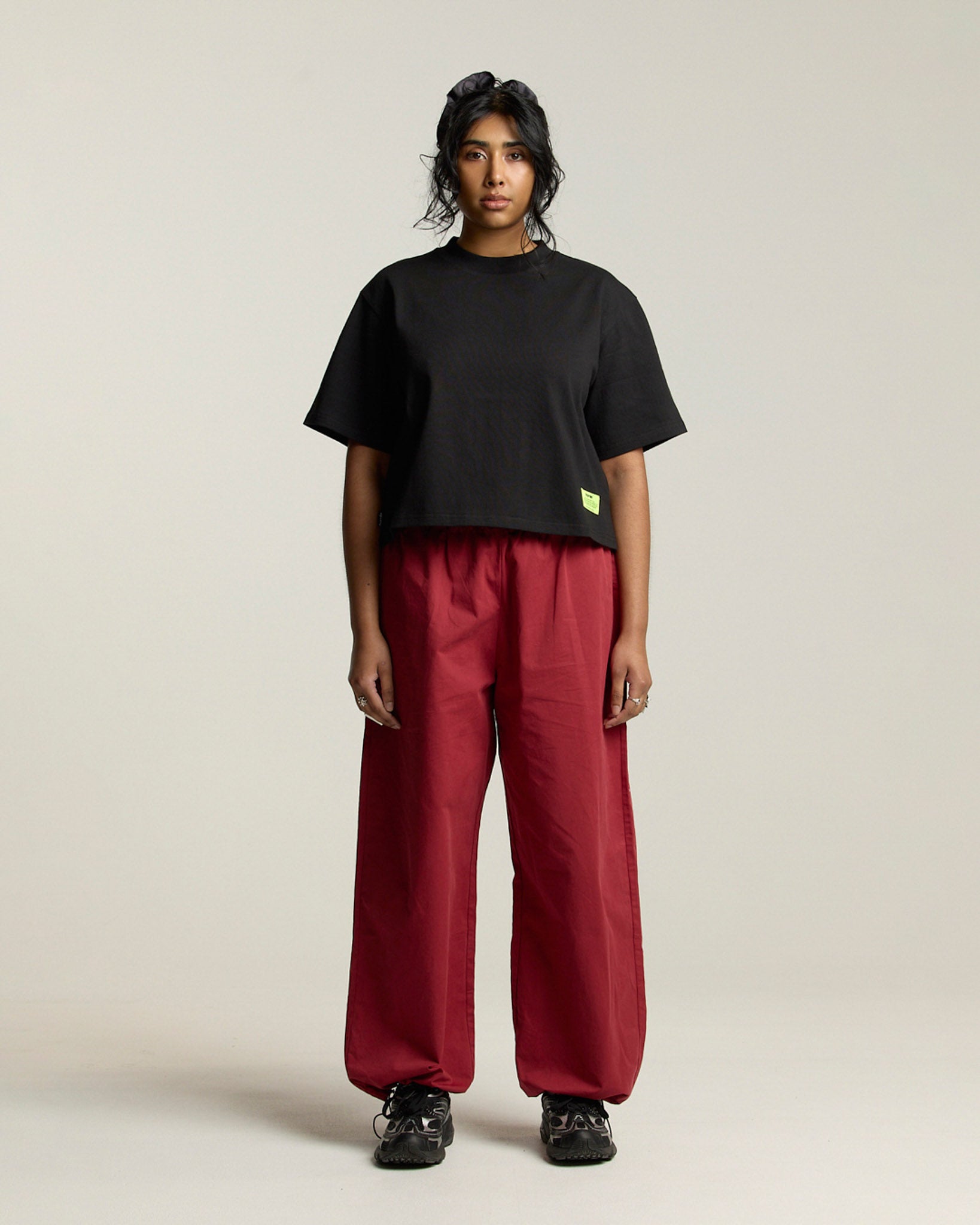 Connect Straight Leg Pants - Burgundy