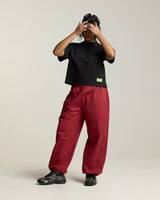 Connect Straight Leg Pants - Burgundy