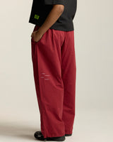 Connect Straight Leg Pants - Burgundy