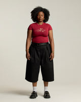 Dreams Baby Tee - Maroon