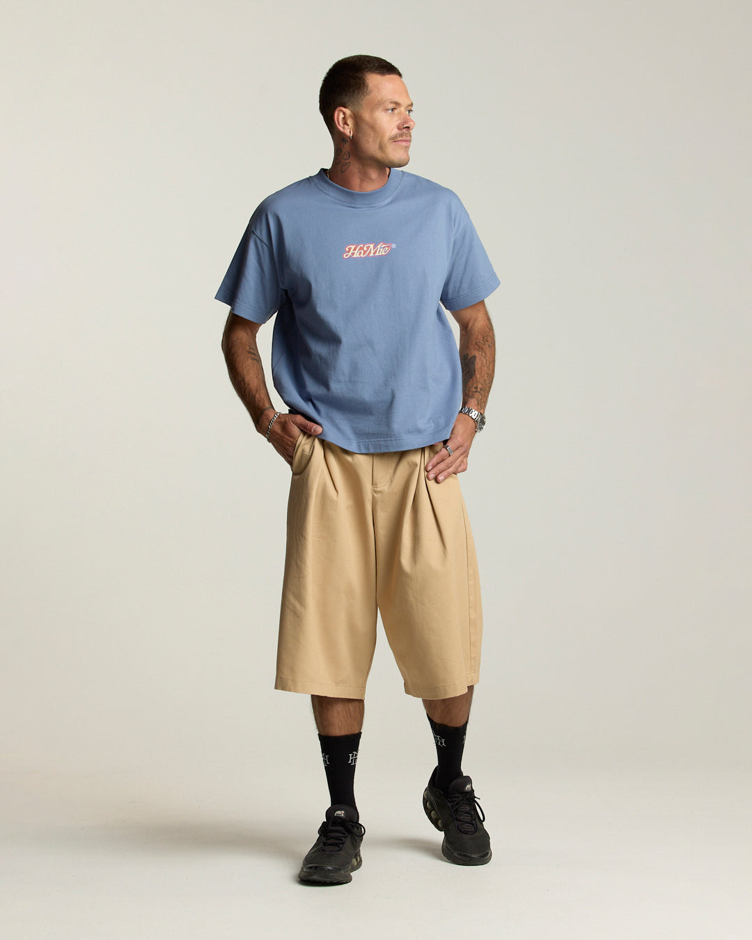 Dream Chaser Tee - Steel Blue