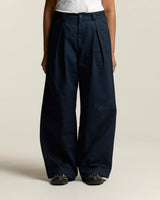 Personal Growth Pleated Trousers - Navy