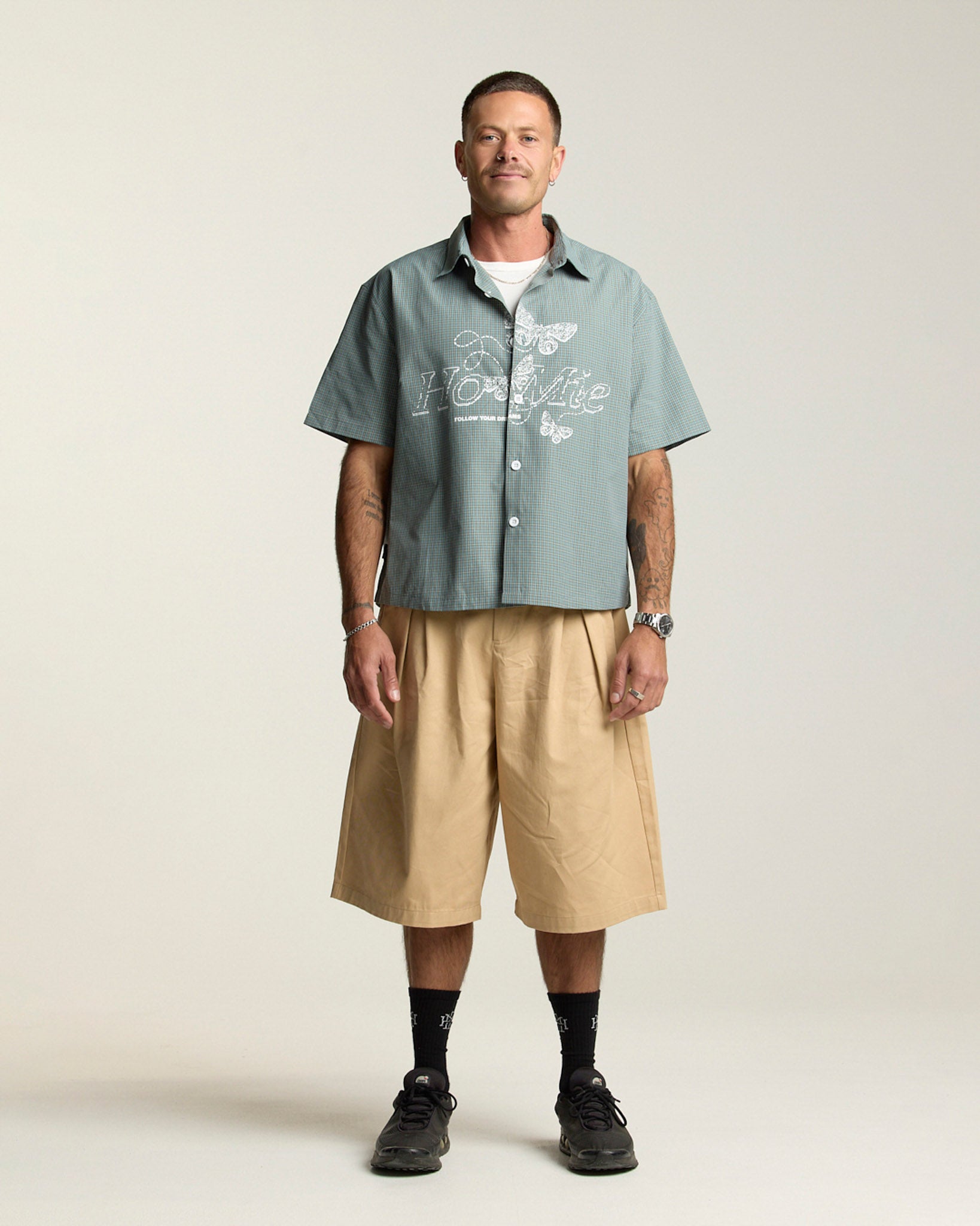 Dreams Boxy Shirt - Medium Blue