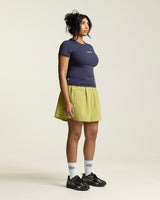 Swirl Baby Tee - Navy