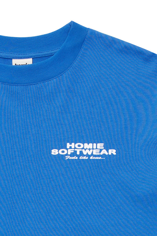 Soft-Wear Ringer Tee - Royal Blue