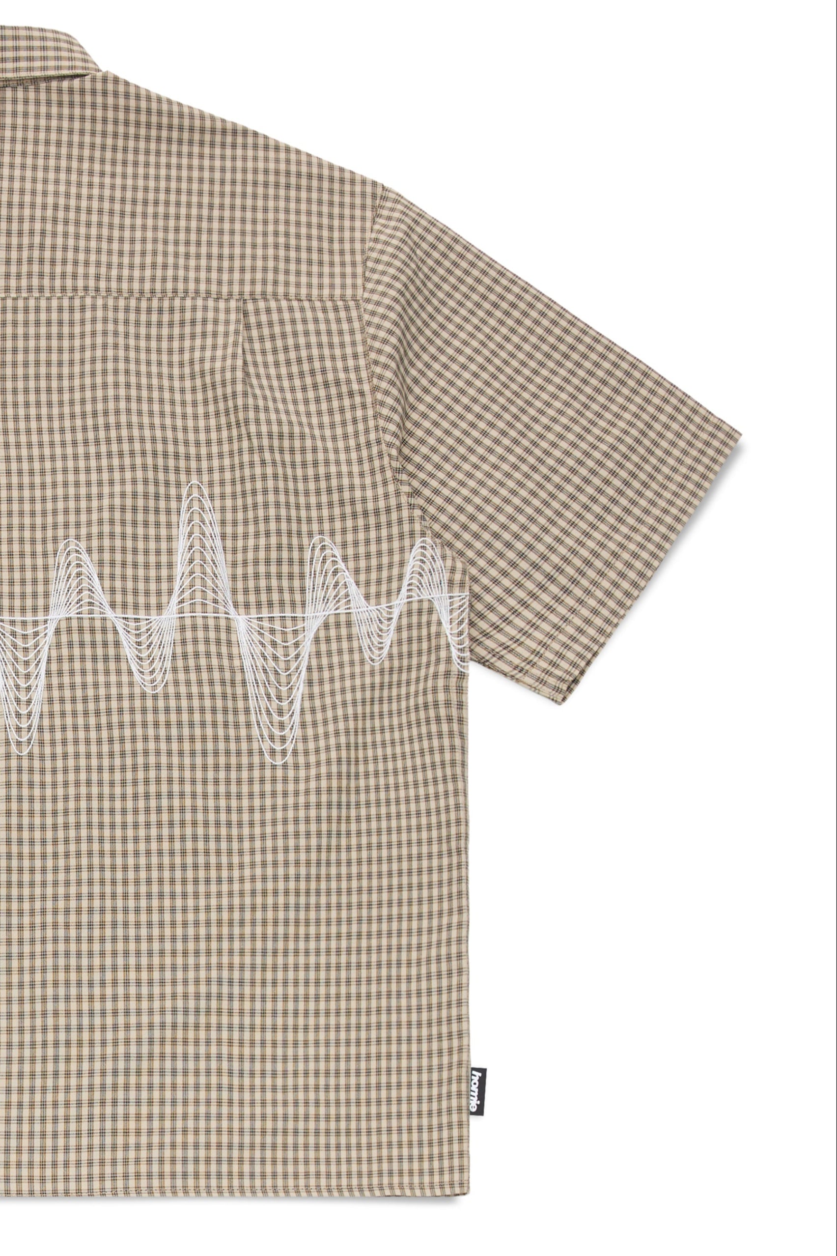 Rhythm Boxy Shirt - Chocolate Check