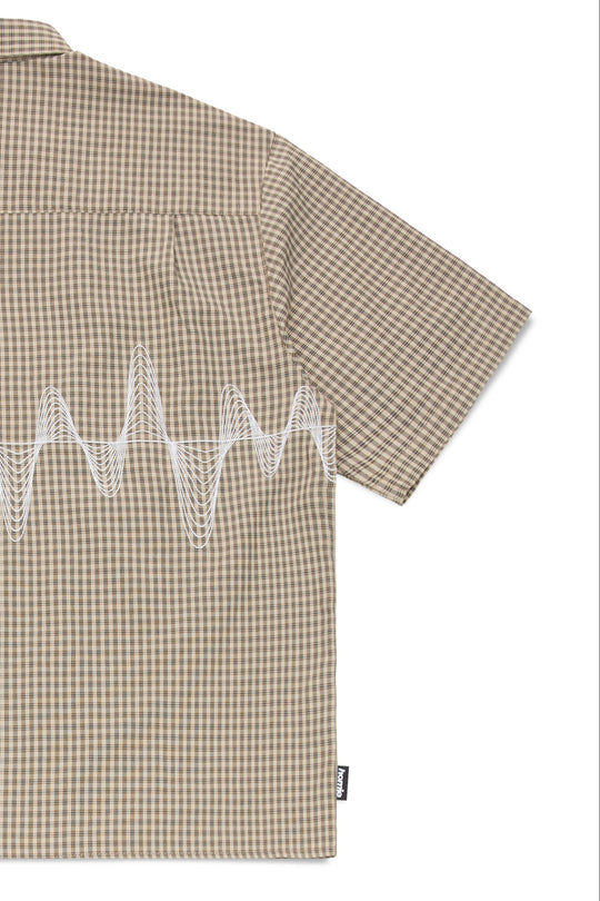 Rhythm Boxy Shirt - Chocolate Check