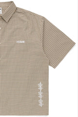 Rhythm Boxy Shirt - Chocolate Check