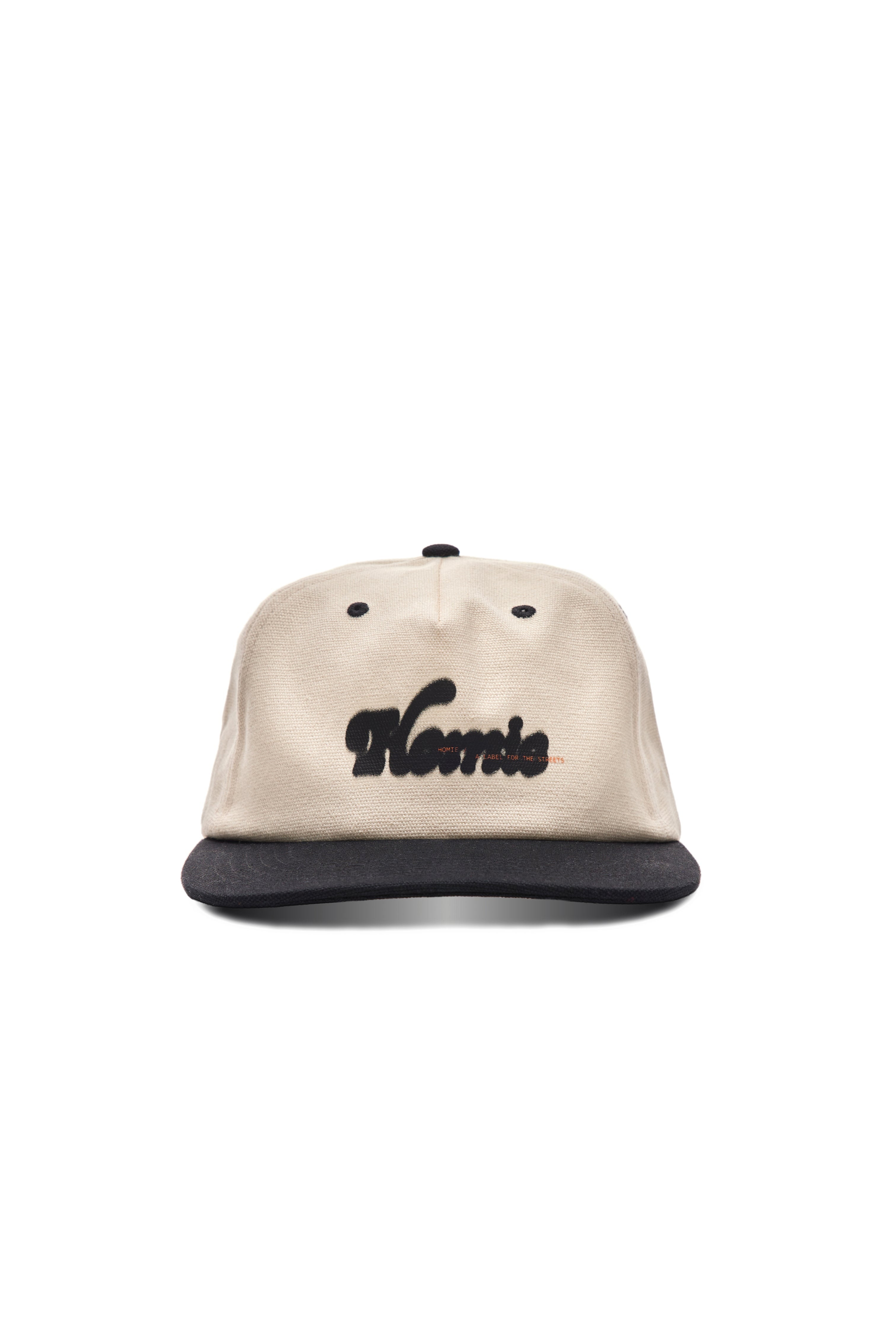 Don’t Stand Still Snapback - Cream / Black