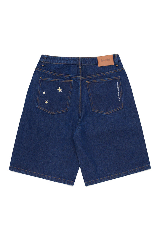 Creating Nostalgia Jorts - Dark Indigo