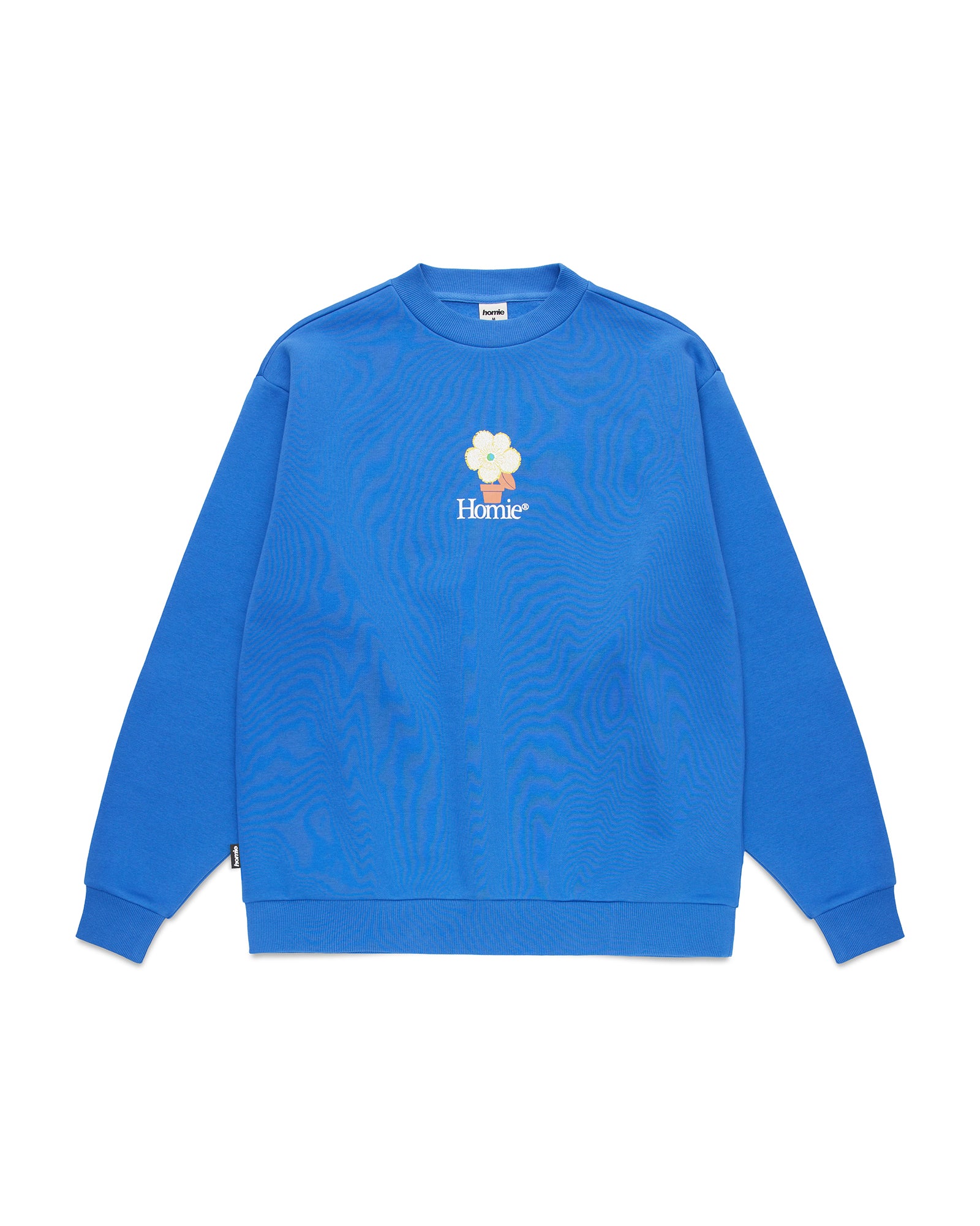 Earth Blossom Crewneck - Royal Blue
