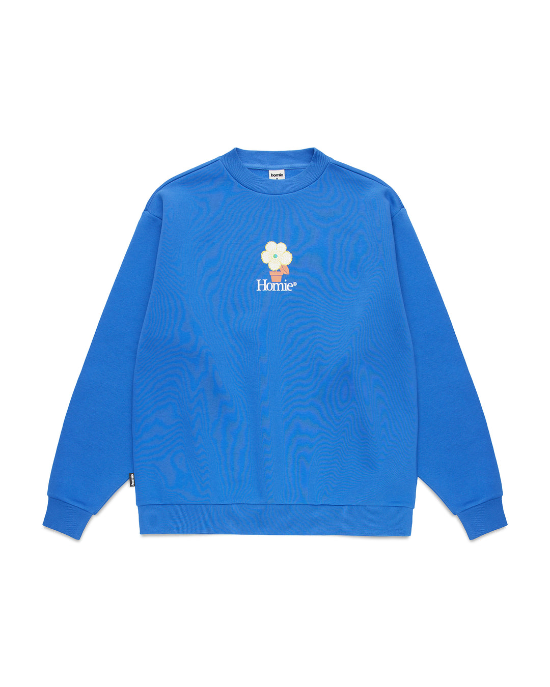 Earth Blossom Crewneck - Royal Blue