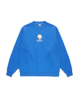 Earth Blossom Crewneck - Royal Blue