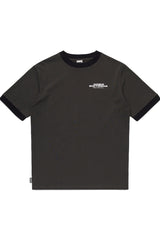 Soft-Wear Ringer Tee - Coal