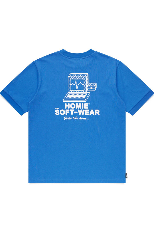 Soft-Wear Ringer Tee - Royal Blue