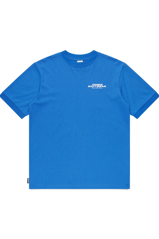 Soft-Wear Ringer Tee - Royal Blue