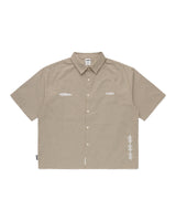 Rhythm Boxy Shirt - Chocolate Check