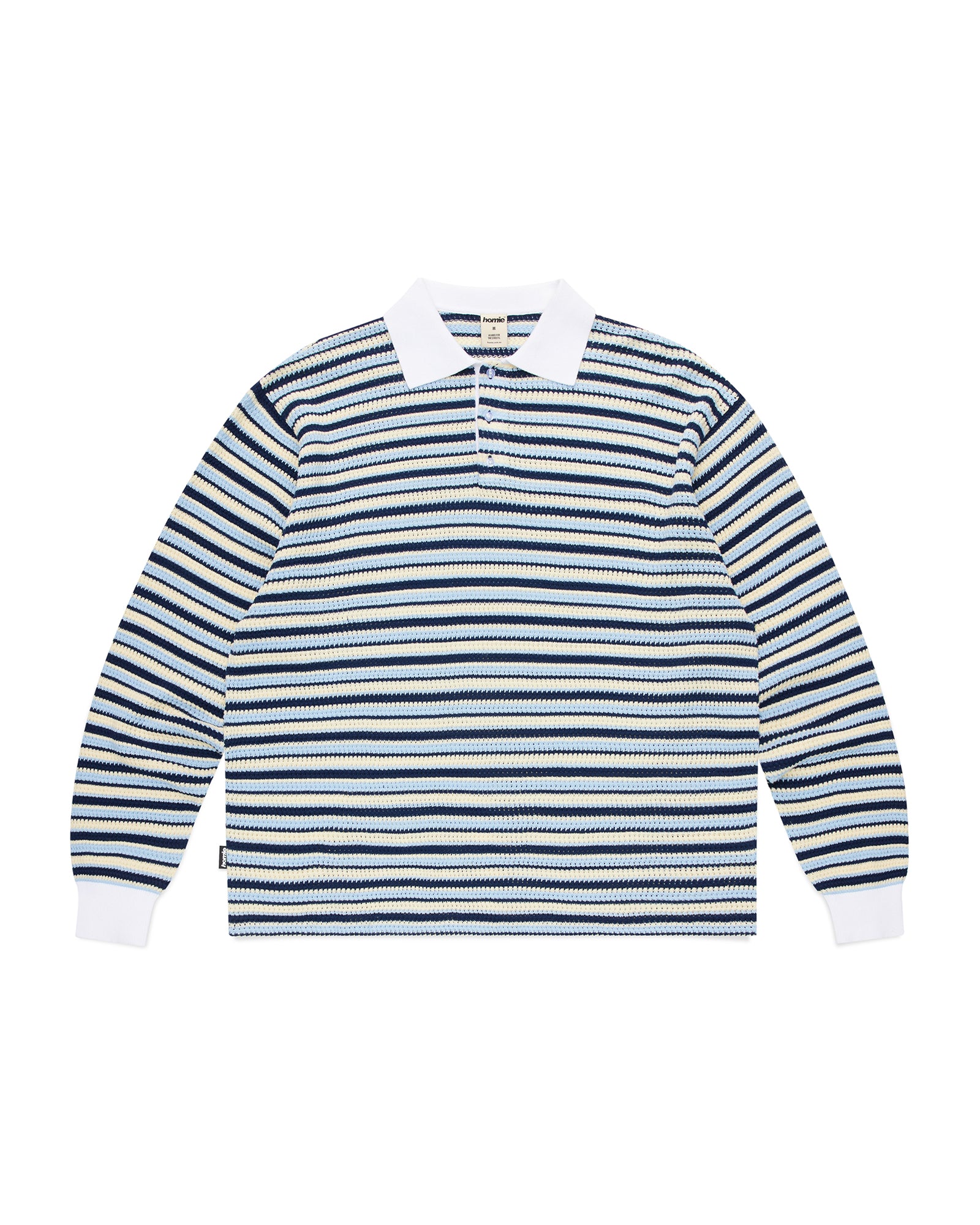 Stripe Rugby Knit - Blue