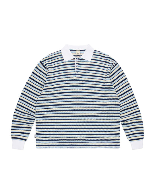 Stripe Rugby Knit - Blue