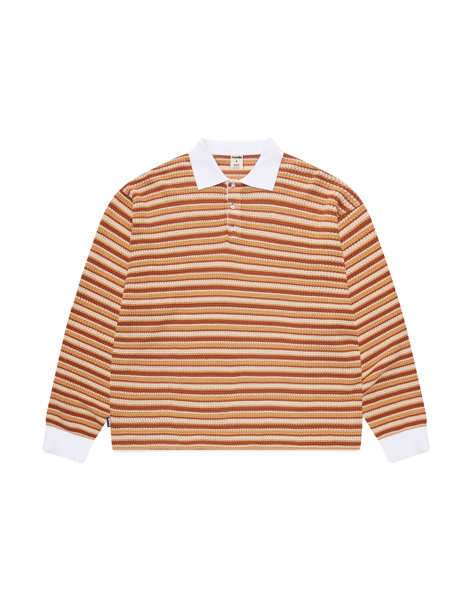 Stripe Rugby Knit - Brown