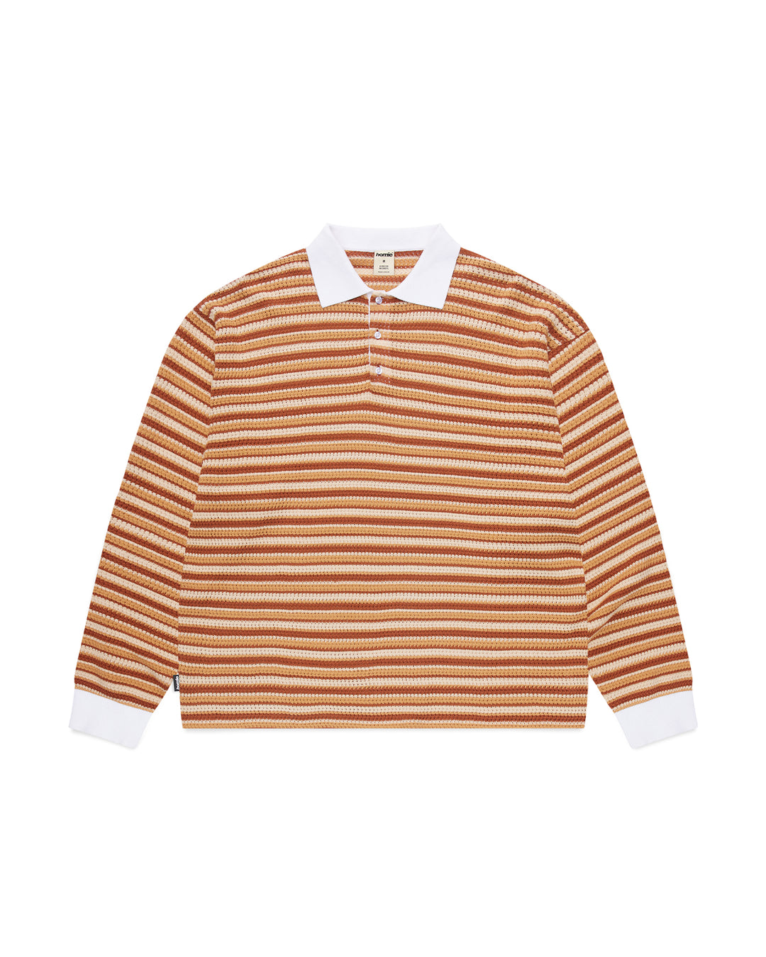 Stripe Rugby Knit - Brown