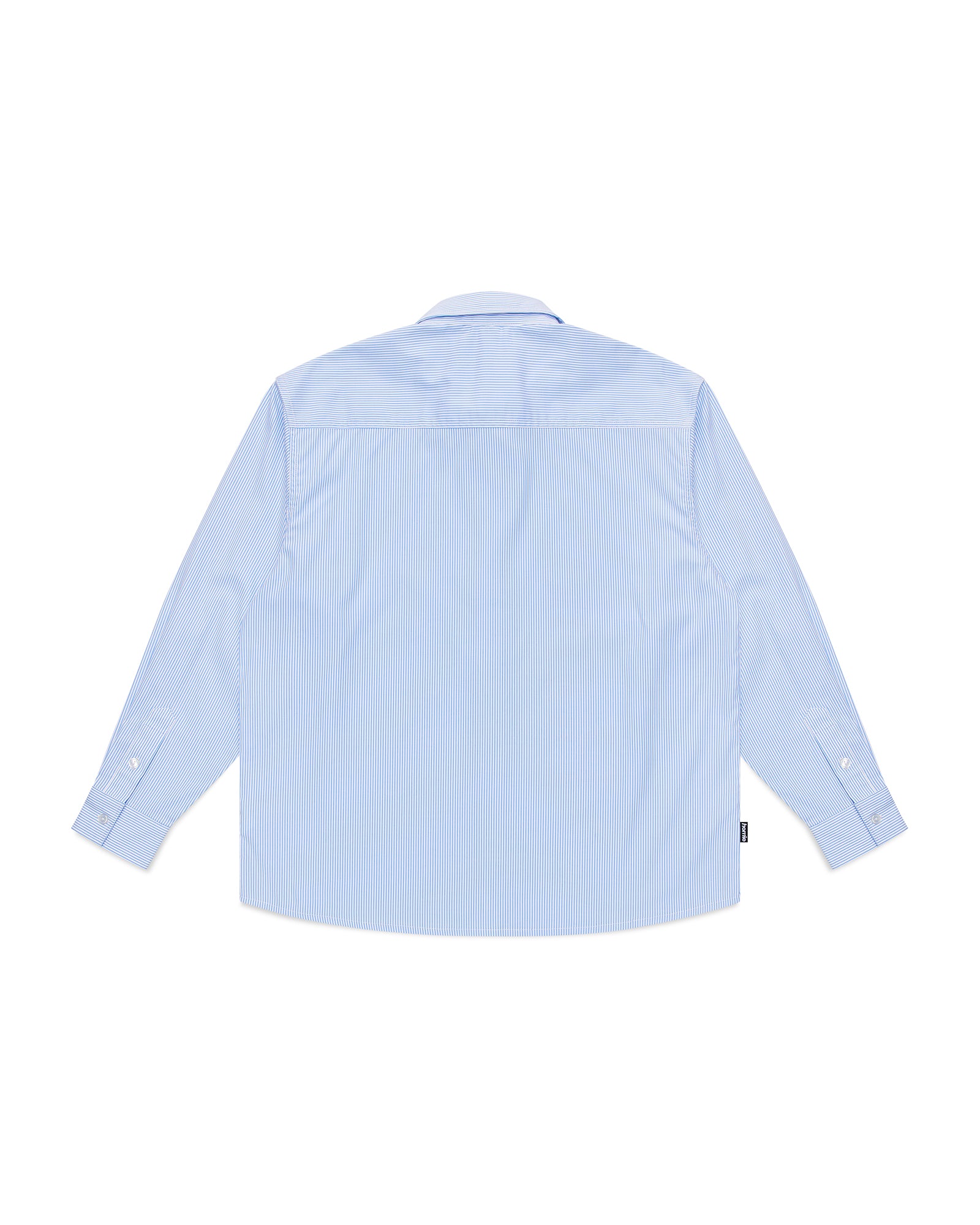 Blossom Oxford Shirt - Blue & White Stripe