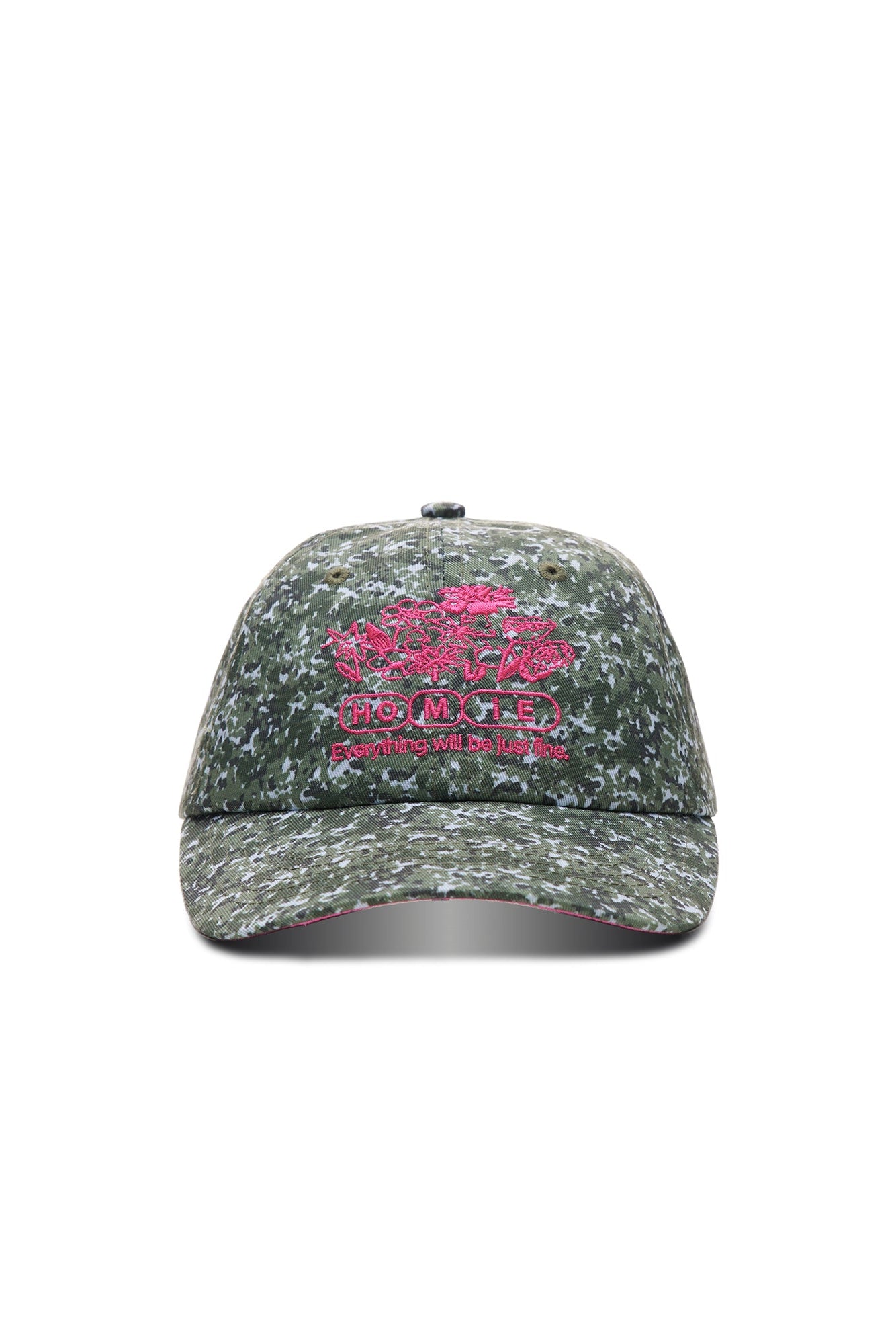 Just Fine Dad Cap - Forest Camo