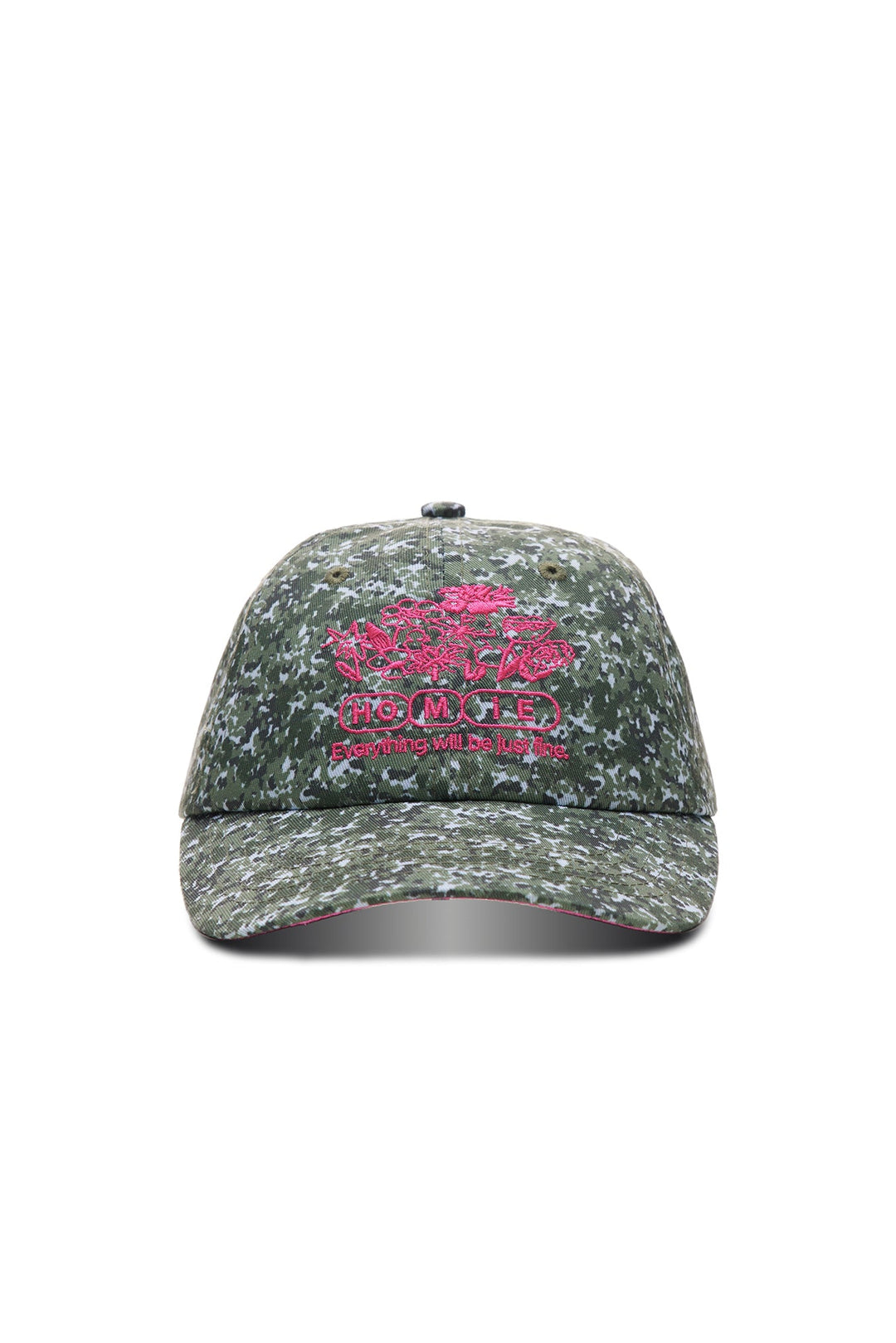 Just Fine Dad Cap - Forest Camo